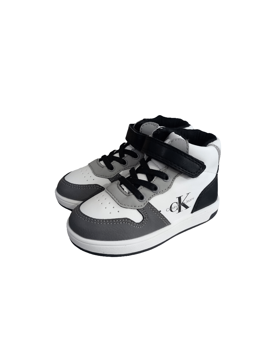 Calvin Klein sneaker alta lacci/velcro - Ricco Junior Calzature