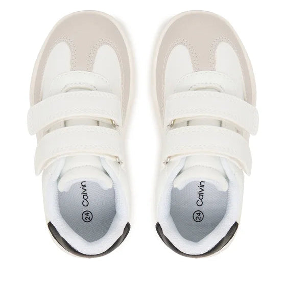 Calvin Klein sneaker bassa velcro bambino - dettaglio chiusura
