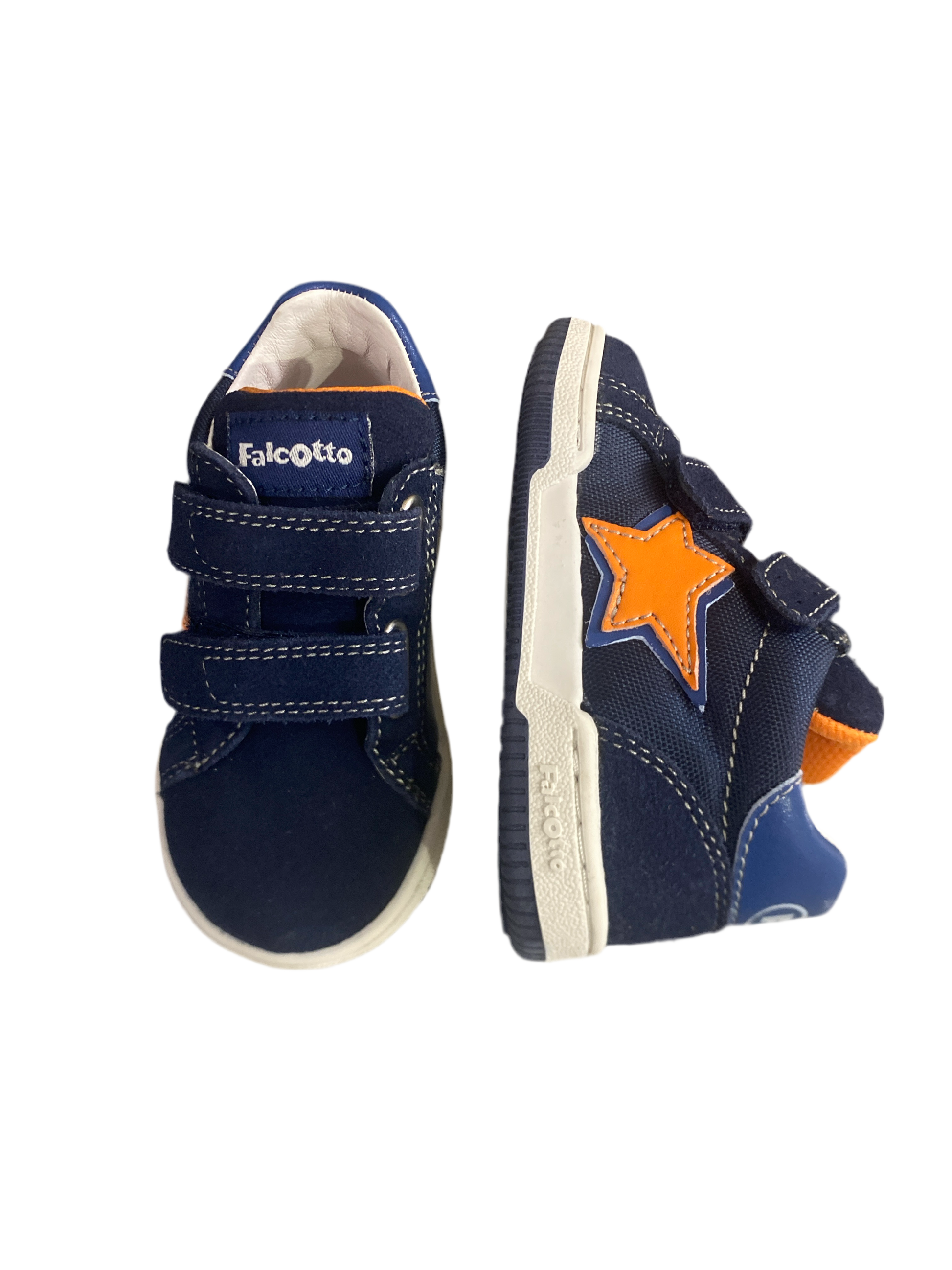 Scarpe Falcotto Zeld primi passi bambino vista laterale