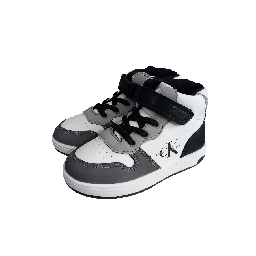Calvin Klein sneaker alta lacci/velcro - Ricco Junior Calzature