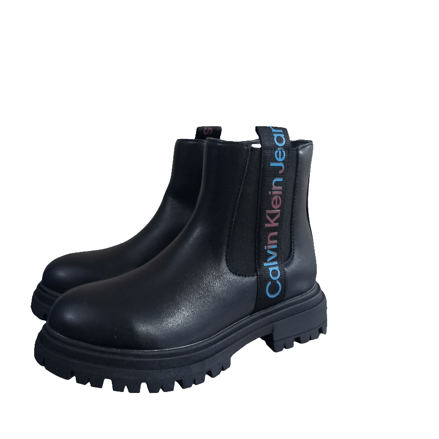 Calvin Klein Tronchetto Chelsea c/Logo Multicolor - Ricco Junior Calzature