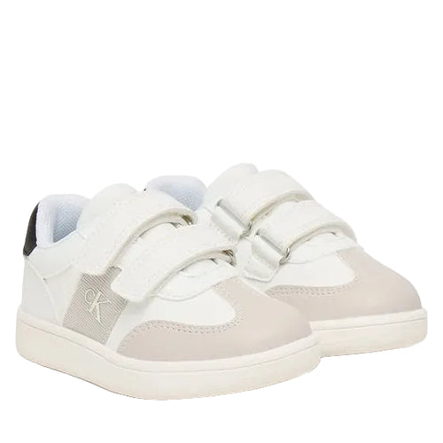 Calvin Klein sneaker bassa velcro bambino - vista frontale