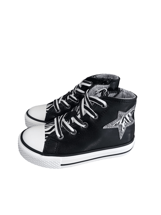 Naturino Sneaker Ylfas Stars. Calf - Ricco Junior Calzature