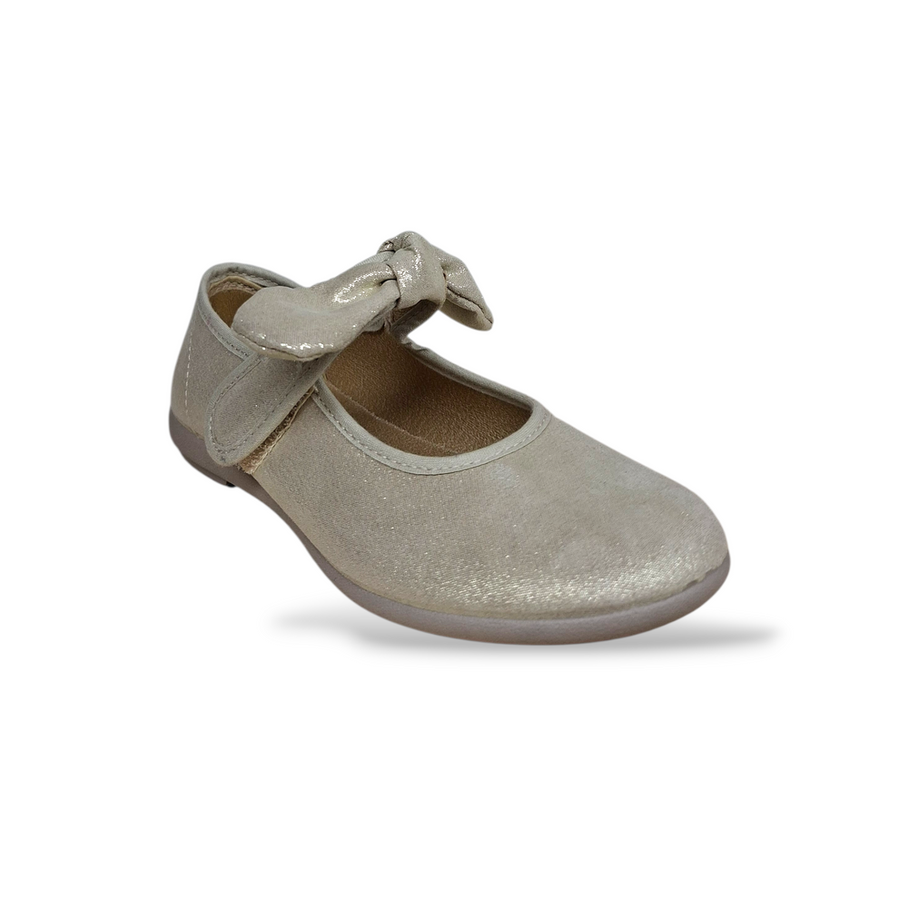 Ballerina bambina Vul-ladi con fiocco removibile e chiusura velcro

