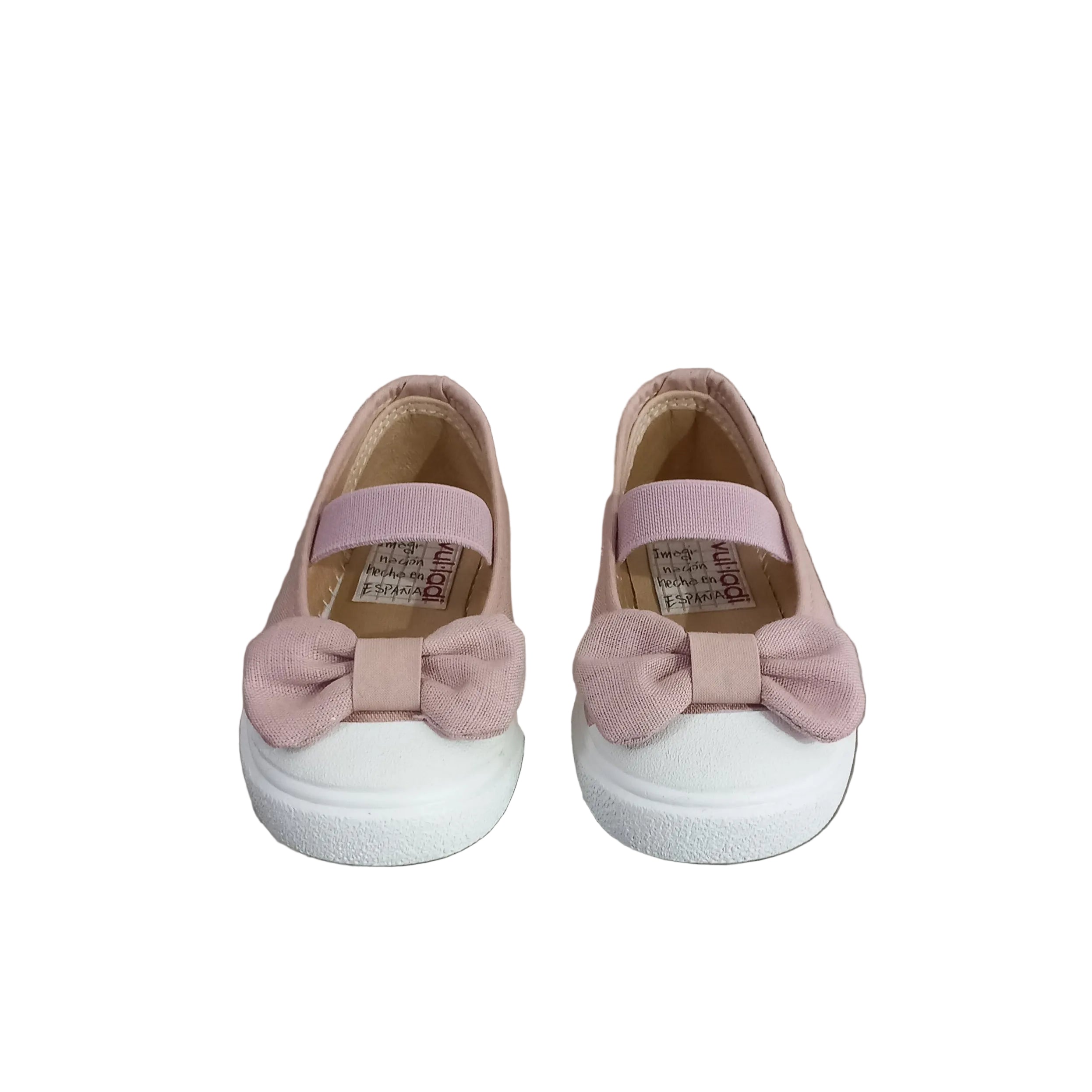 Scarpe ballerine bambina Vul-ladi con fiocco decorativo – vista dall'alto