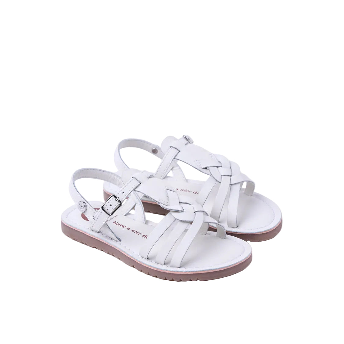 Gioseppo Bearsden – Sandali bambina in pelle intrecciata