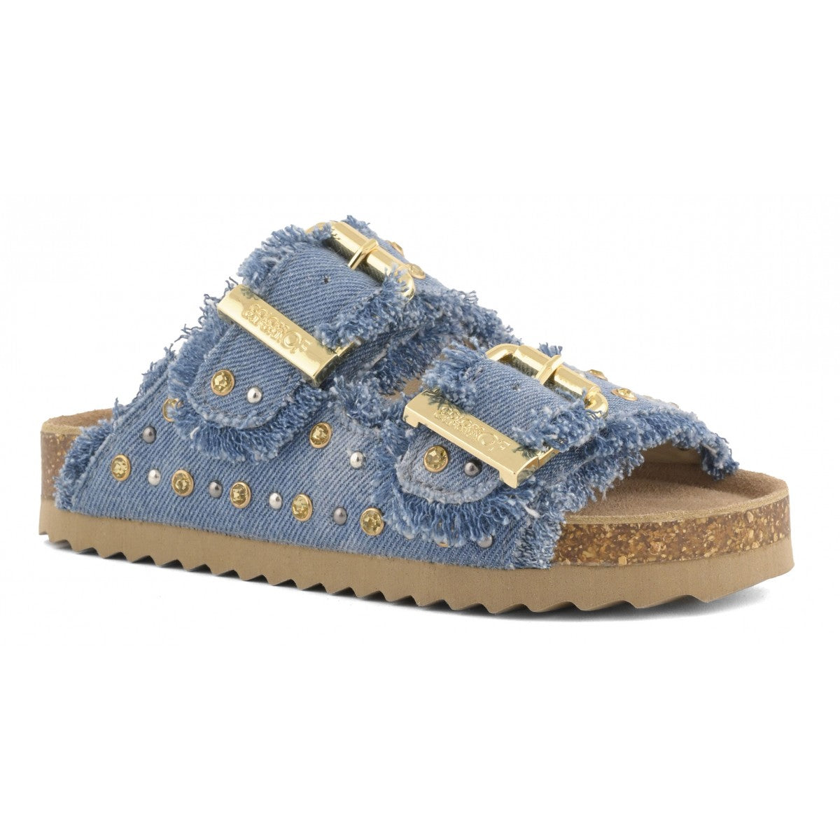 Sandalo in denim bambina Colors Of California – ideale per la bella stagione