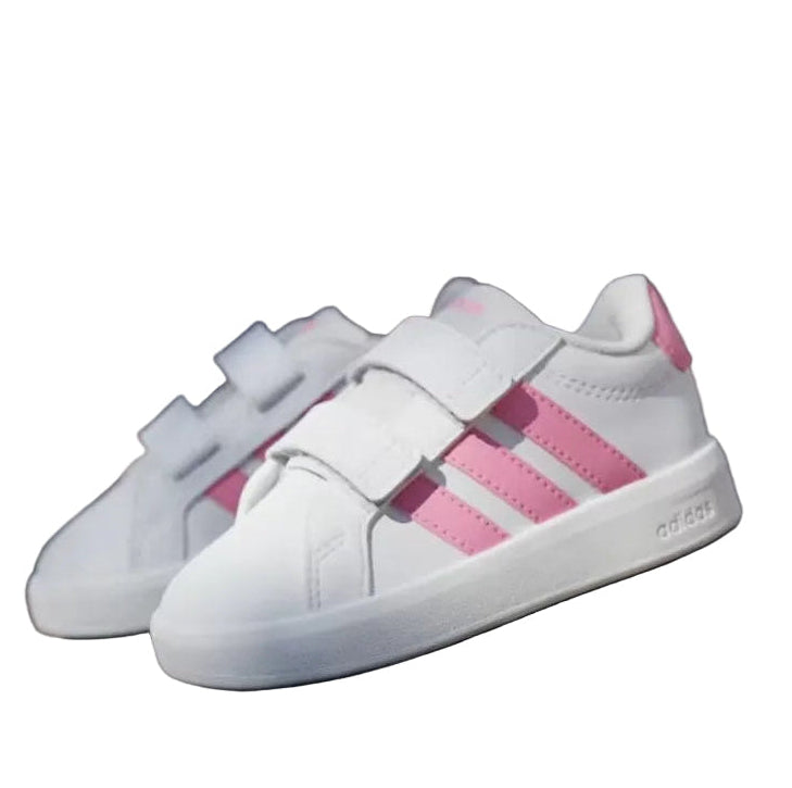 Adidas Grand Court 3.0 bambini - dettaglio doppio velcro