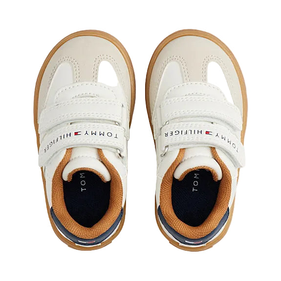 Scarpa sportiva Tommy Hilfiger bambino bassa chiusura a strappo