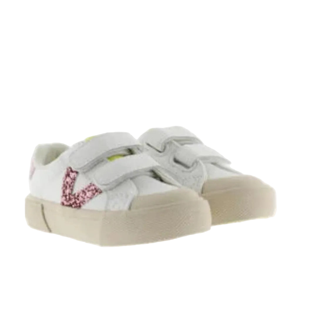 Sneaker Victoria Tribu bambina bianca con dettagli colorati