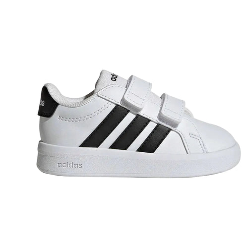 Adidas Grand Court 3.0 velcro bambini - vista laterale

