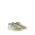 Sneaker Victoria 1985 Smash bambina bianco giallo - vista frontale