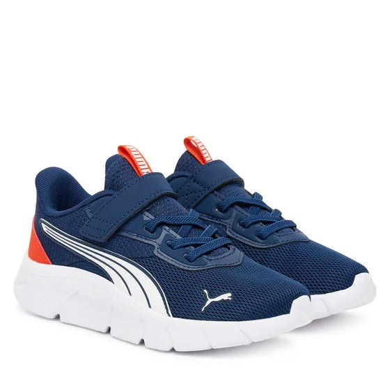 Sneaker Puma FlexFocus Modern bambino dettaglio tomaia e logo Puma