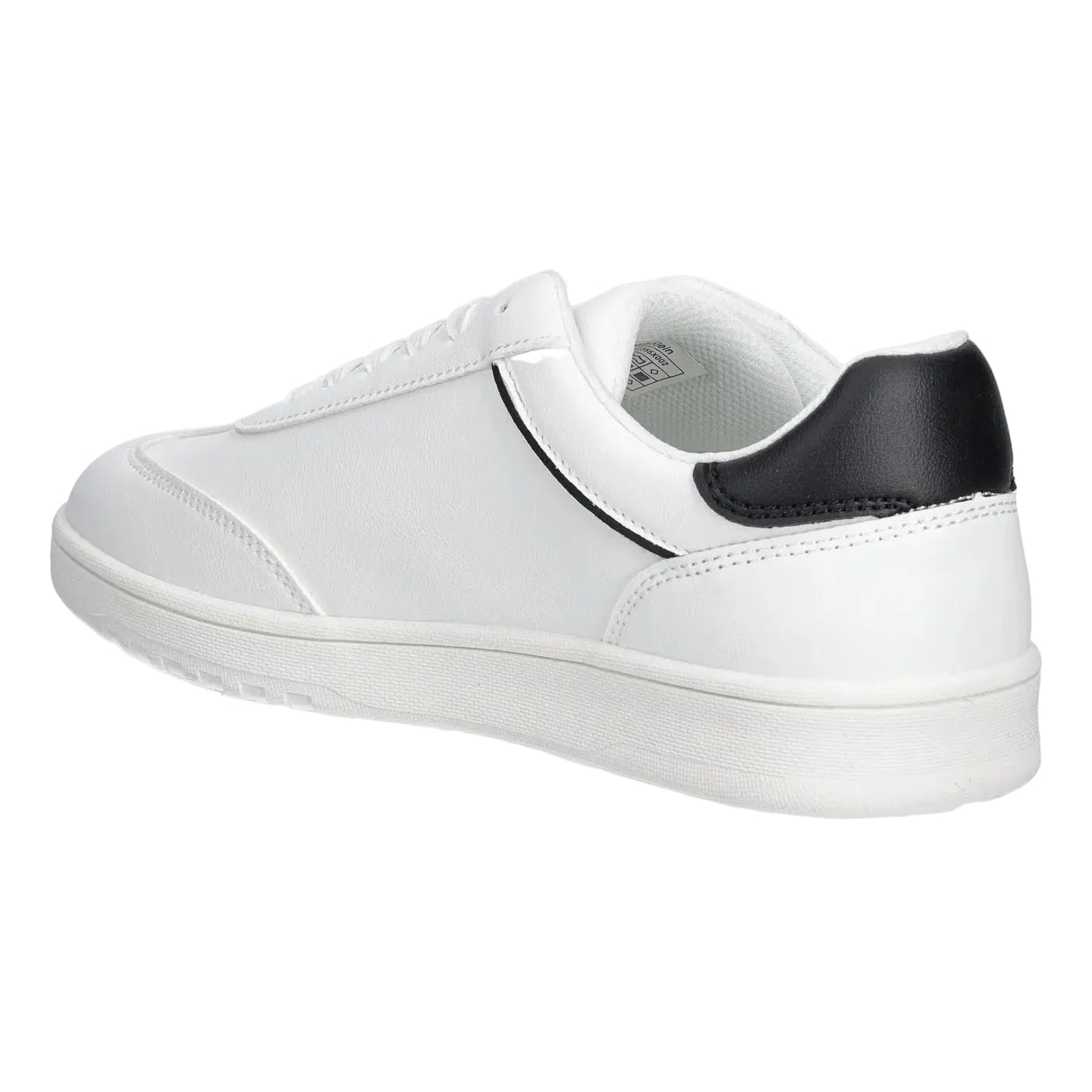 Sneaker bassa Calvin Klein con lacci per bambino - dettaglio frontale