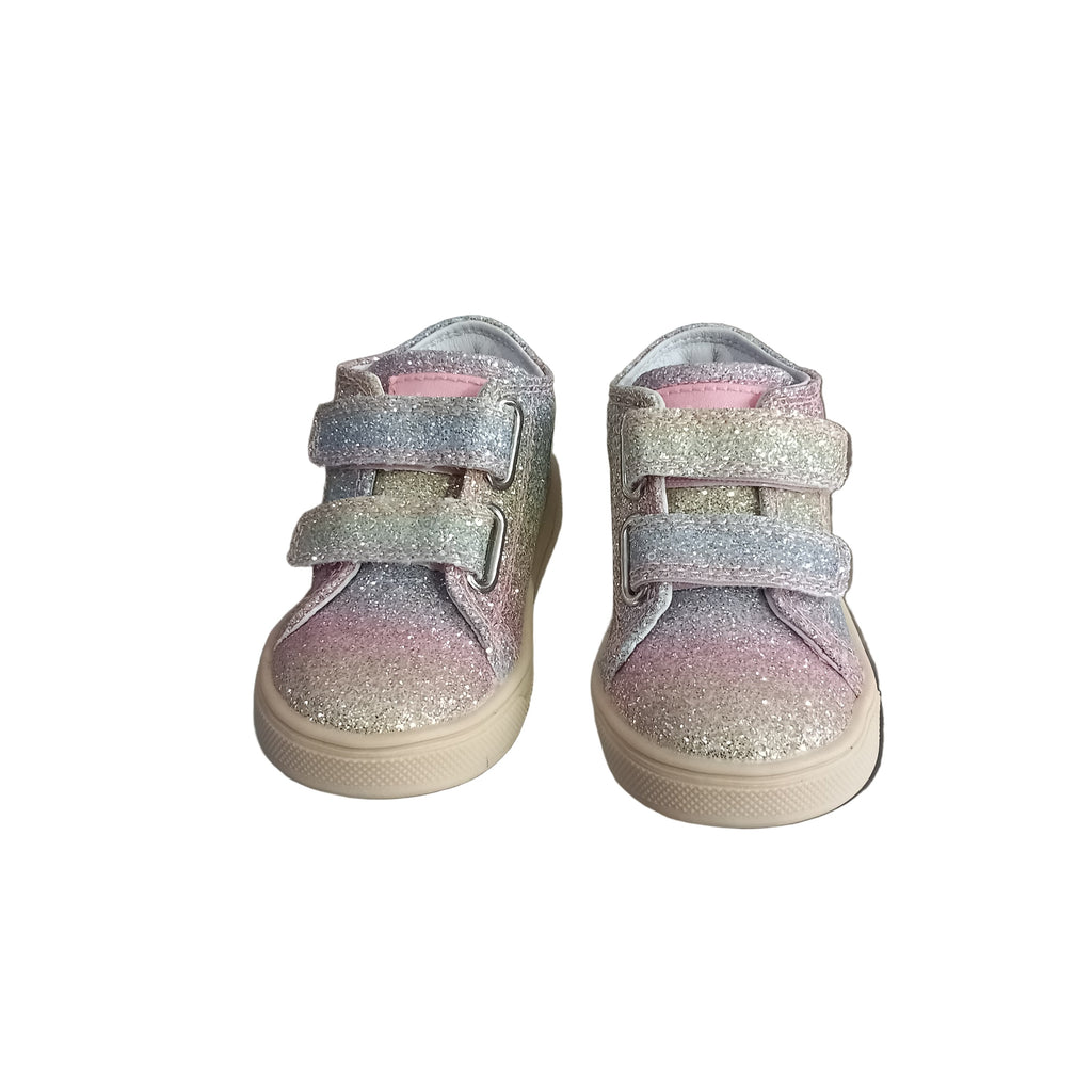Scarpe primi passi Falcotto Michael 3 con glitter - vista frontale