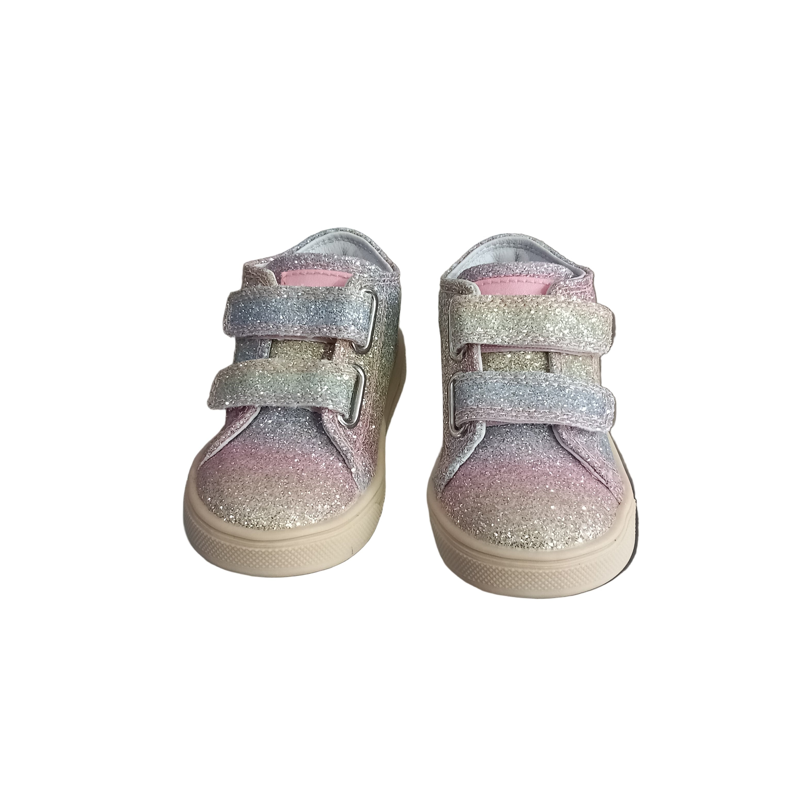 Scarpe primi passi Falcotto Michael 3 con glitter - vista frontale