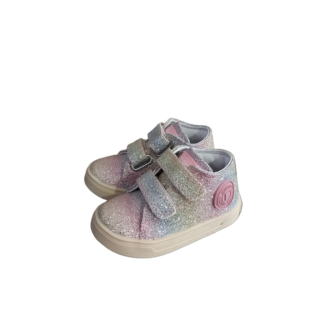 Sneaker Falcotto Michael 3 Glitter vista laterale - scarpe primi passi bambino