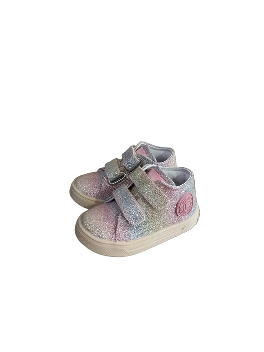 Sneaker Falcotto Michael 3 Glitter vista laterale - scarpe primi passi bambino
