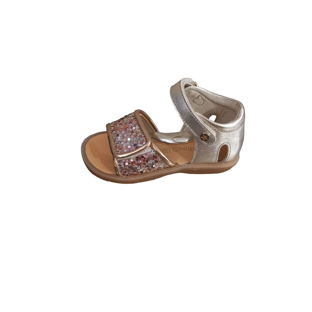 Naturino Sandalo Plafy Glitter bambina – vista laterale