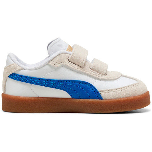 Dettaglio sneaker Puma Club II Era bambino - chiusura velcro regolabile