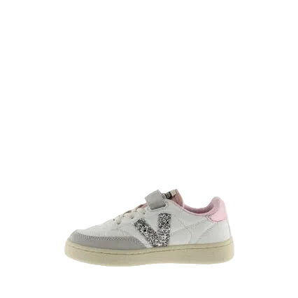 Scarpa bambina effetto pelle glitter Victoria Oslo – vista posteriore