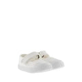 Ballerina in tela bambina Victoria con chiusura velcro – vista frontale
