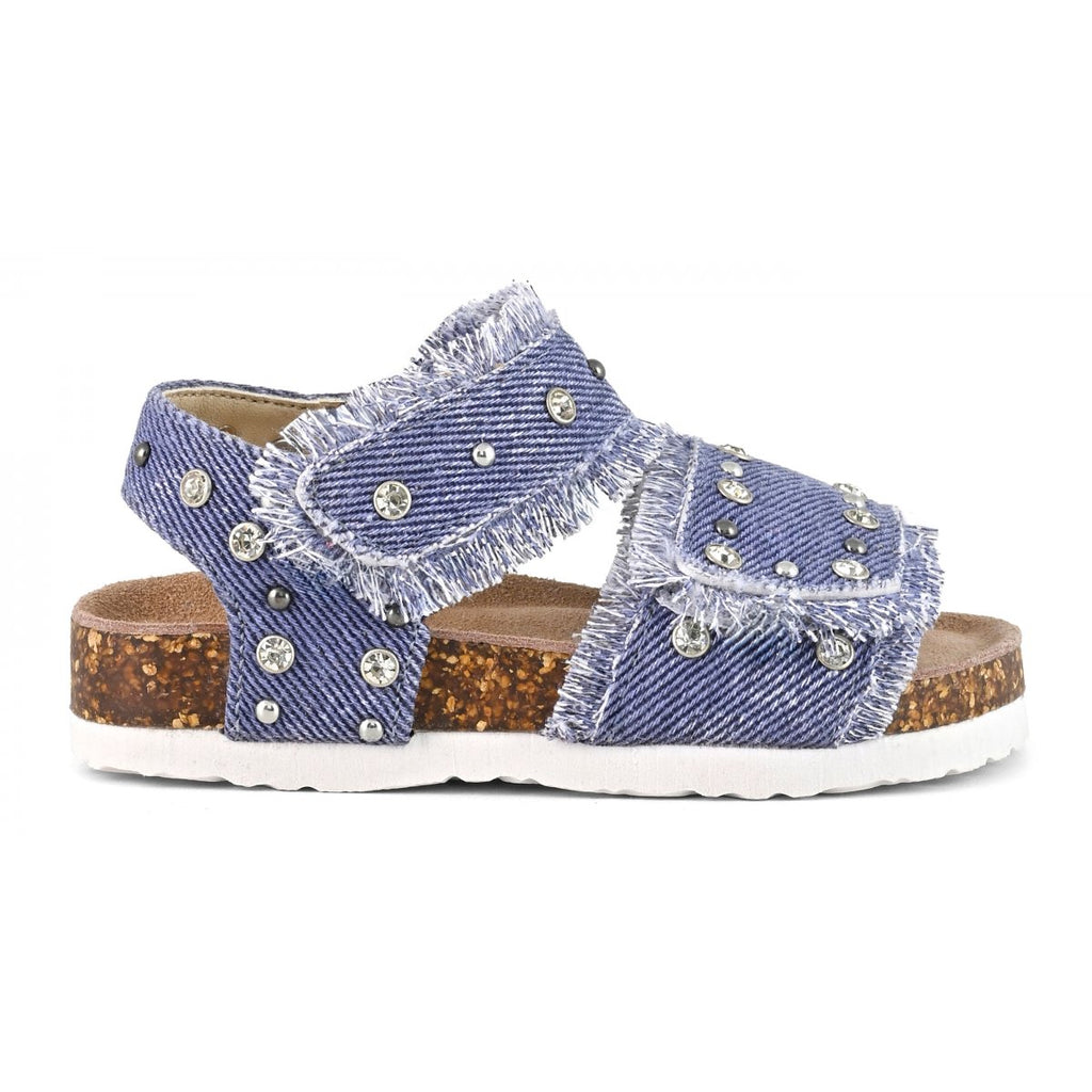 Colors Of California Sandalo Baby Denim - Bambina