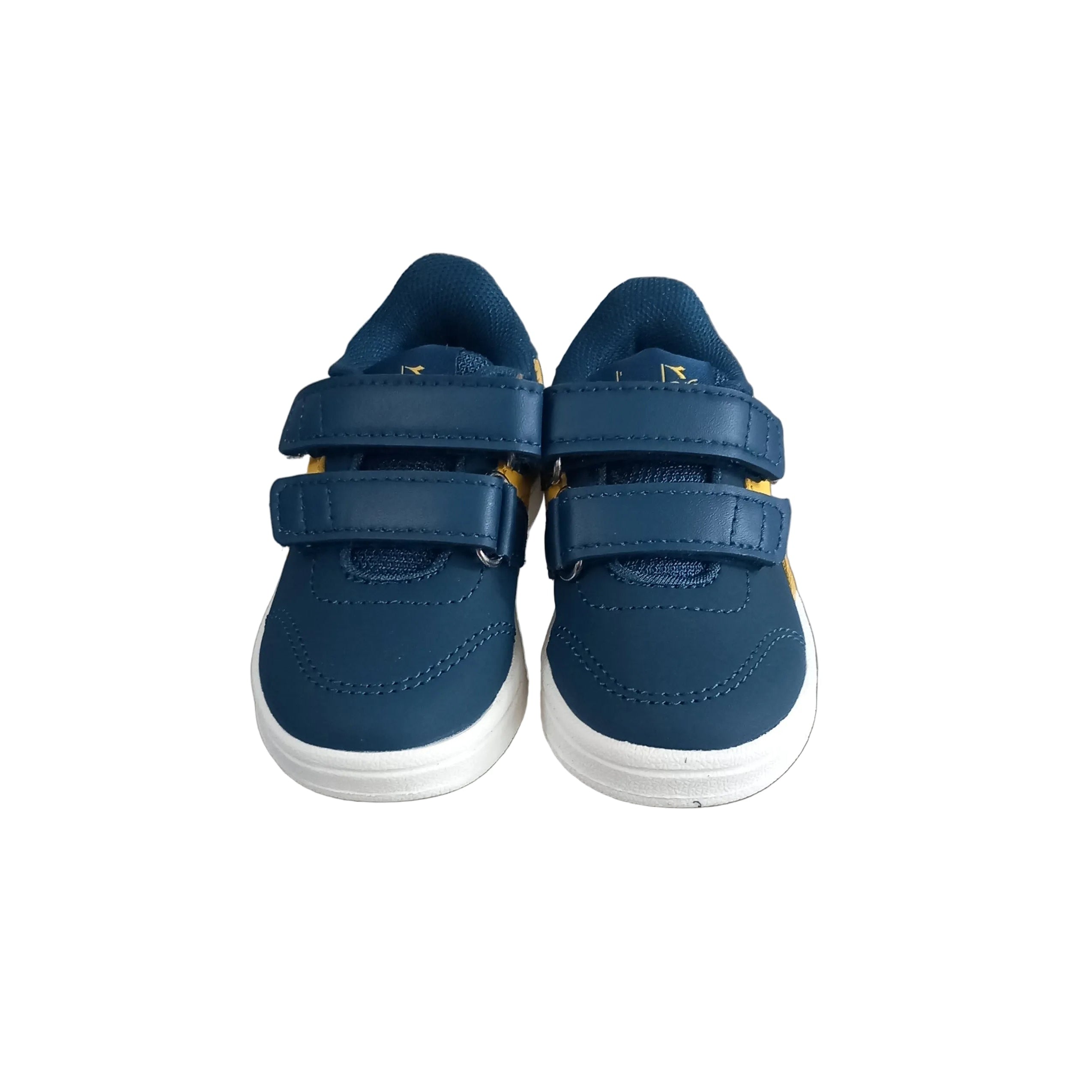 Diadora Bonny S bambino blu navy vista frontale 