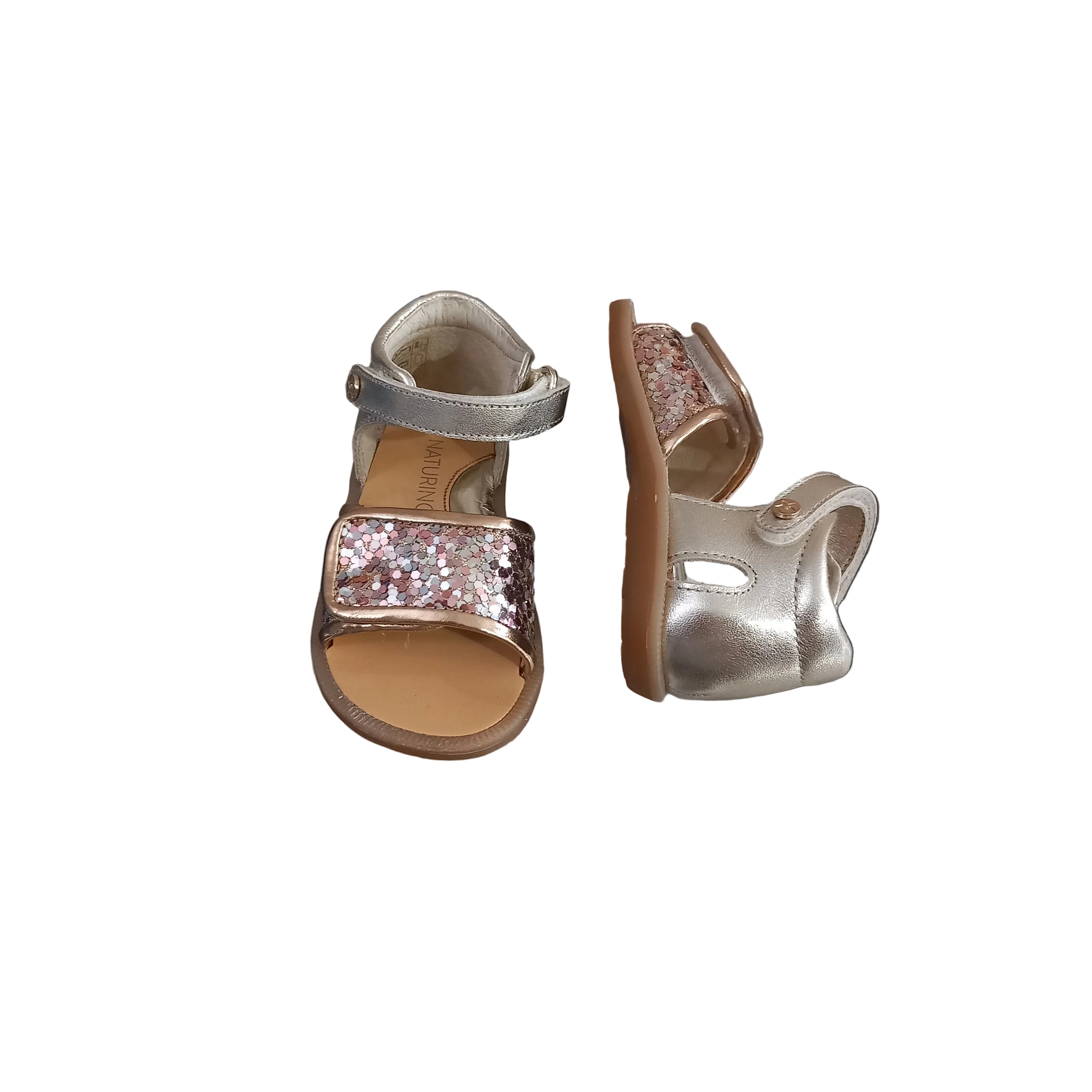 Naturino Sandalo Plafy Glitter bambina – dettaglio suola