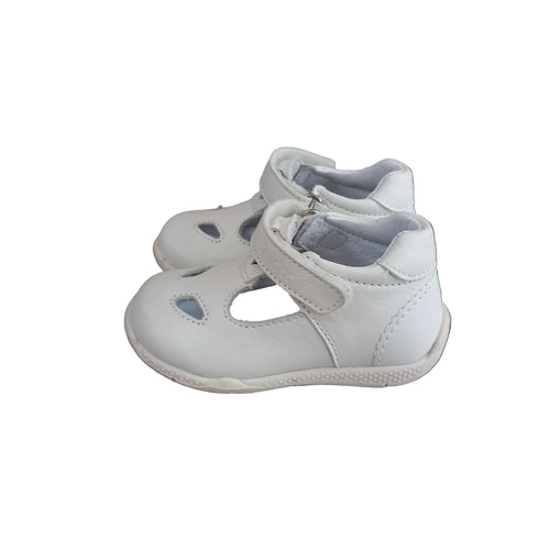 Balocchi Occhio Di Bue Over Velcro Bianco - vista laterale 