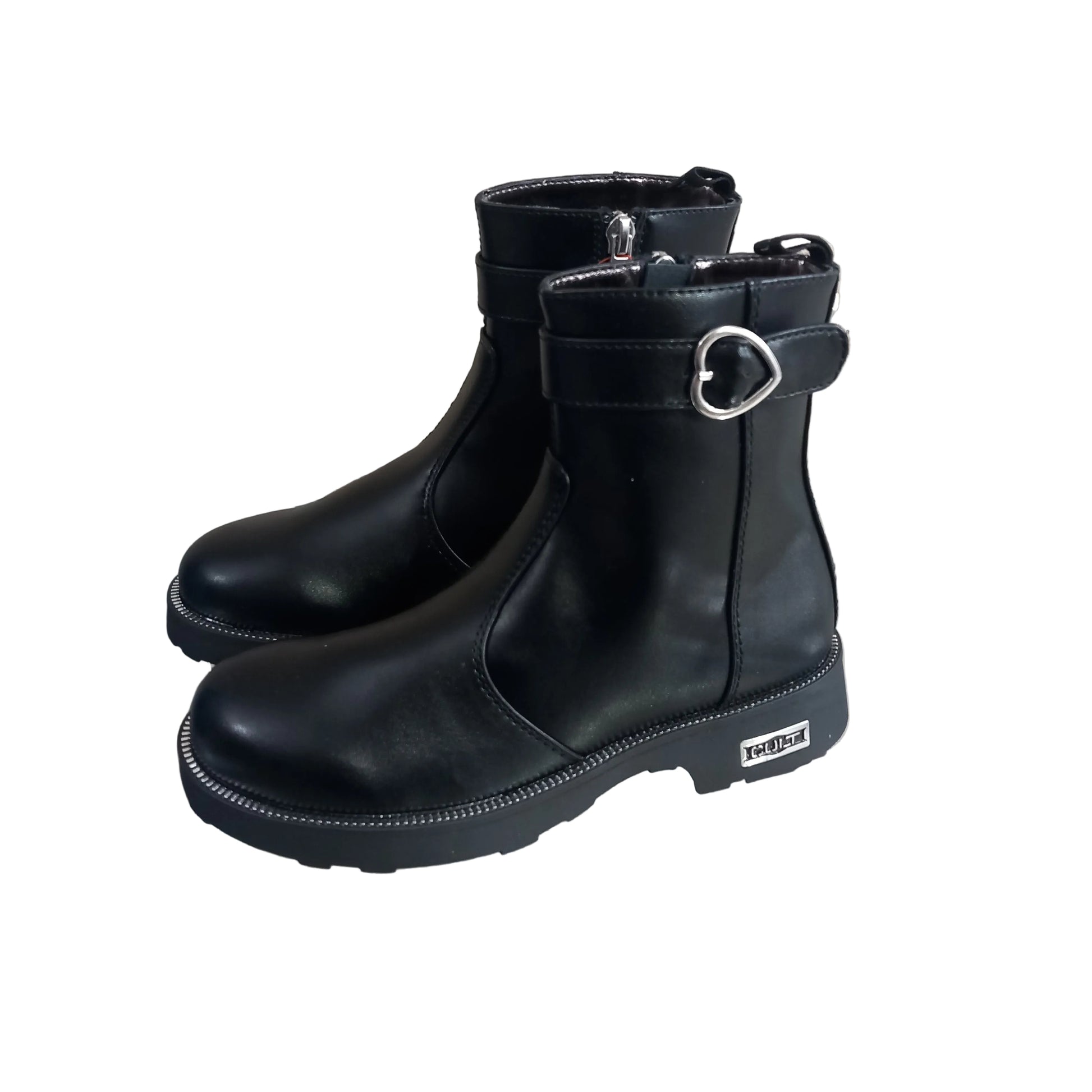 Tronchetto Cult bambina nero - vista laterale"