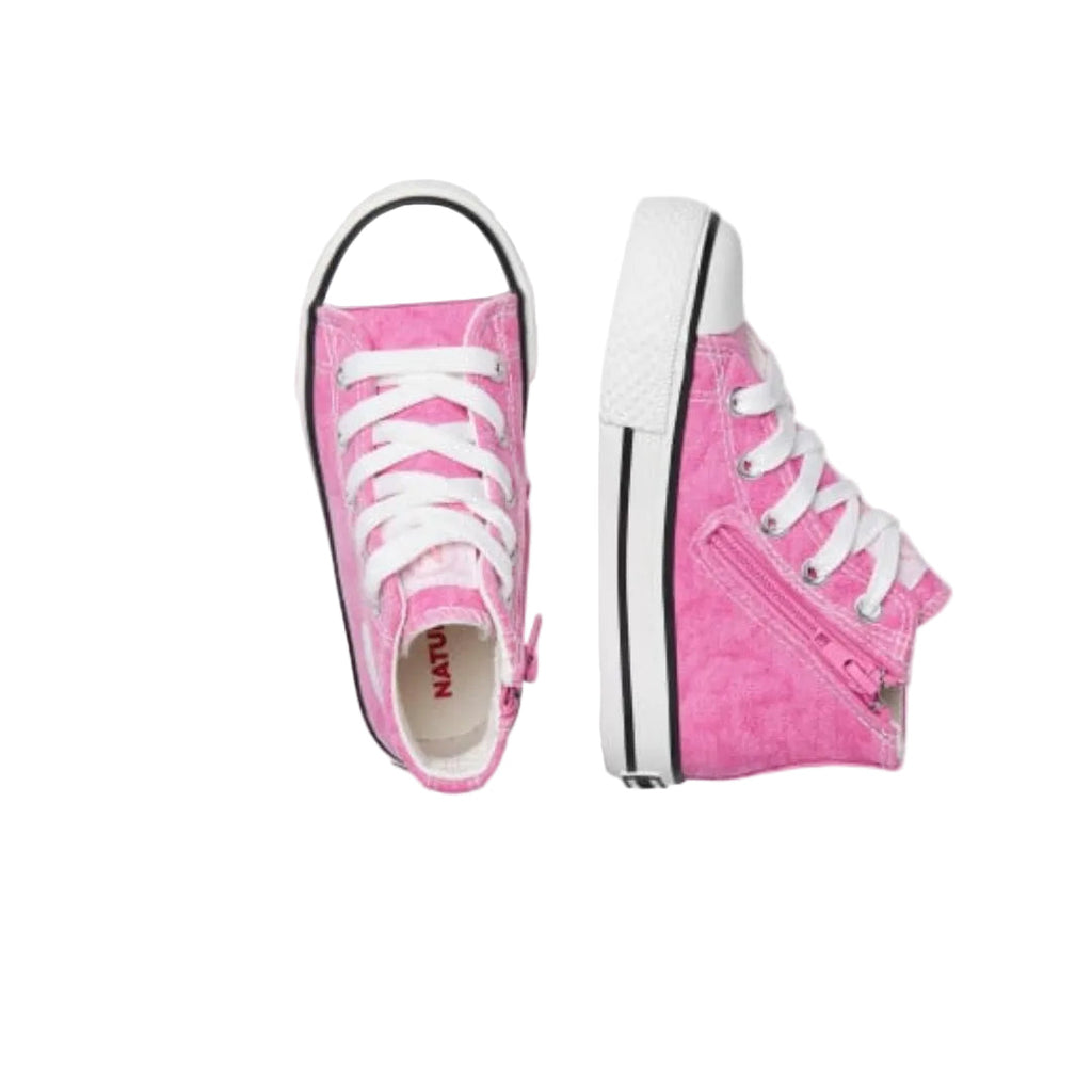 Naturino Ylfas sneaker alta bambini con cerniera laterale – dettaglio

