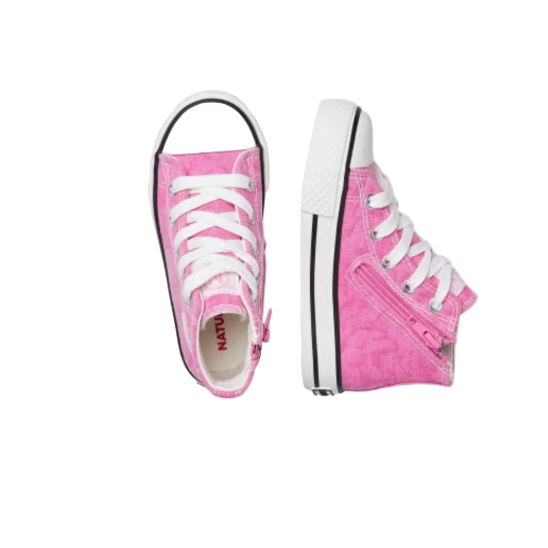 Naturino Ylfas sneaker alta bambini con cerniera laterale – dettaglio
