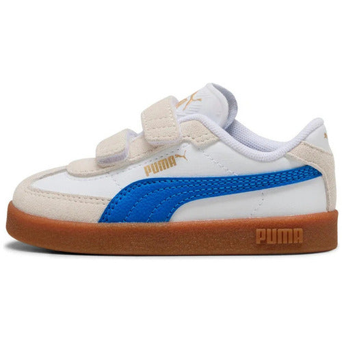 Puma Club II Era vista laterale - scarpe da ginnastica bambino con striscia logo