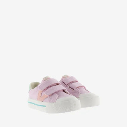 Victoria Tribu sneaker sportive in tela per bambini – vista frontale

