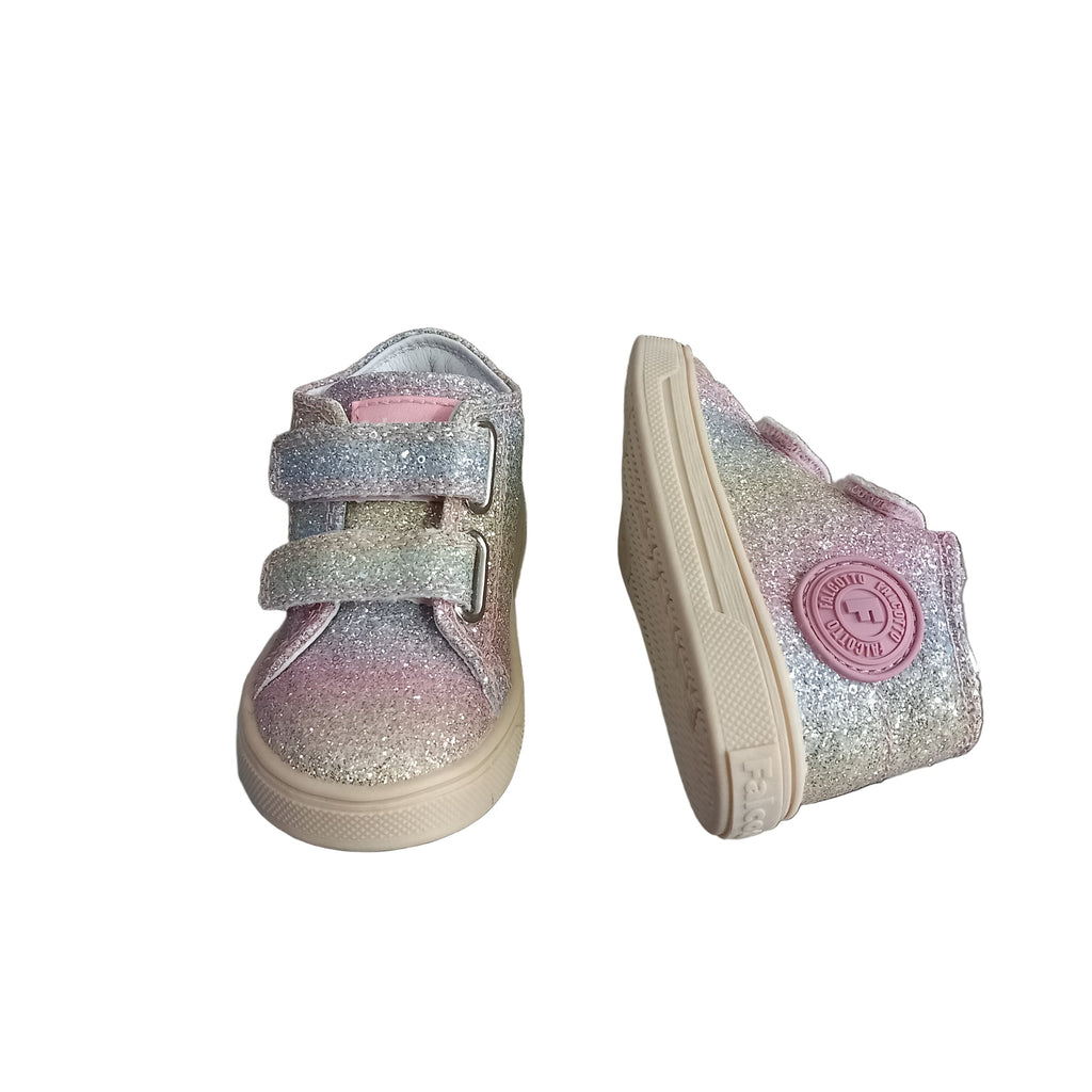 Falcotto Michael 3 Glitter dettaglio suola antiscivolo - calzature primi passi