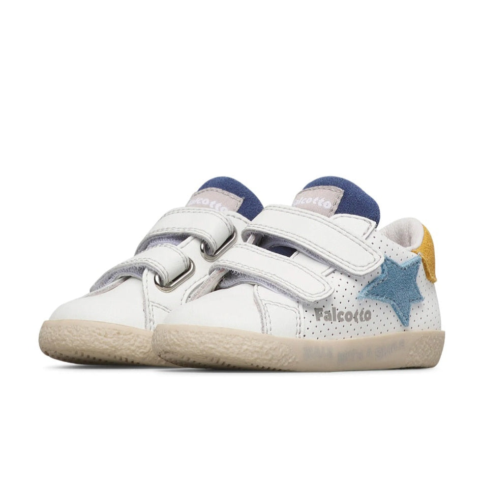 Dettaglio chiusura velcro scarpe Falcotto Alnoite 2 bambino