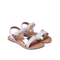 Gioseppo sandali Awendo in pelle bambina con cinturino metallico – vista frontale