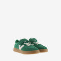 Sneaker Victoria Oslo bambini verde con velcro - vista frontale