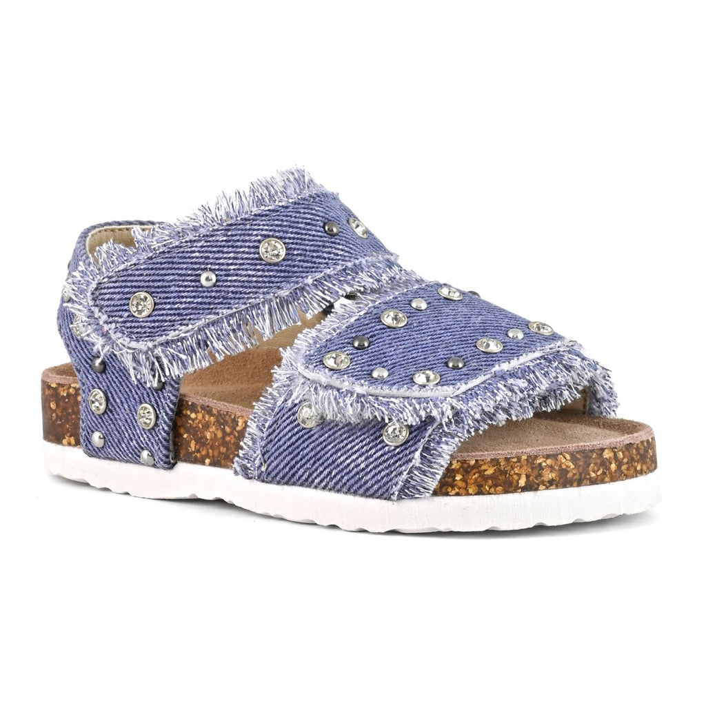 Colors Of California Sandalo Baby Denim - Bambina
