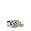 Sneaker Victoria Tribu Traforata bambino bianco blu con chiusura velcro
