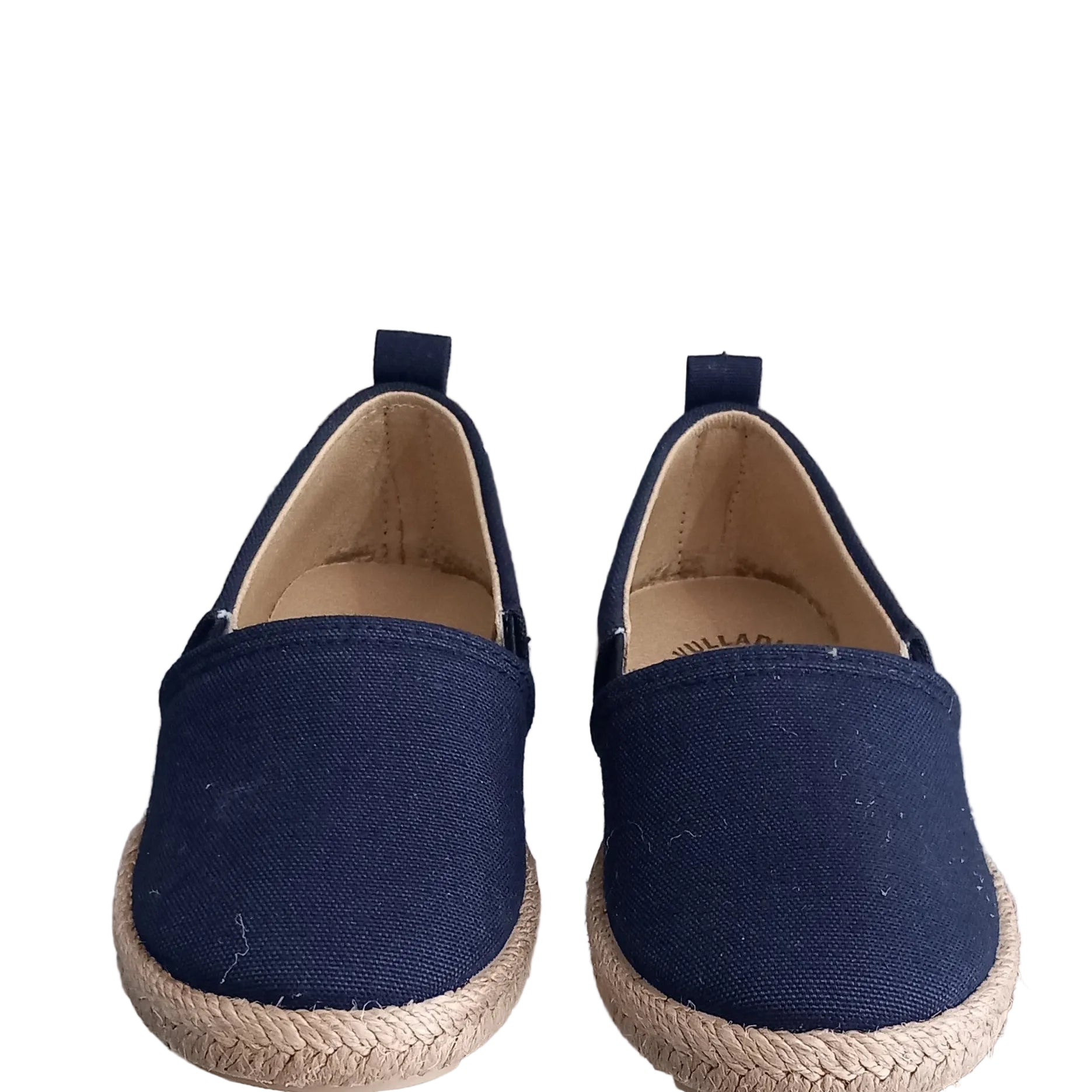 Espadrillas Vul-ladi bambino in tessuto piqué – vista frontale