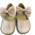 Espadrillas bambina con fiocco in tulle Vul-ladi – vista frontale