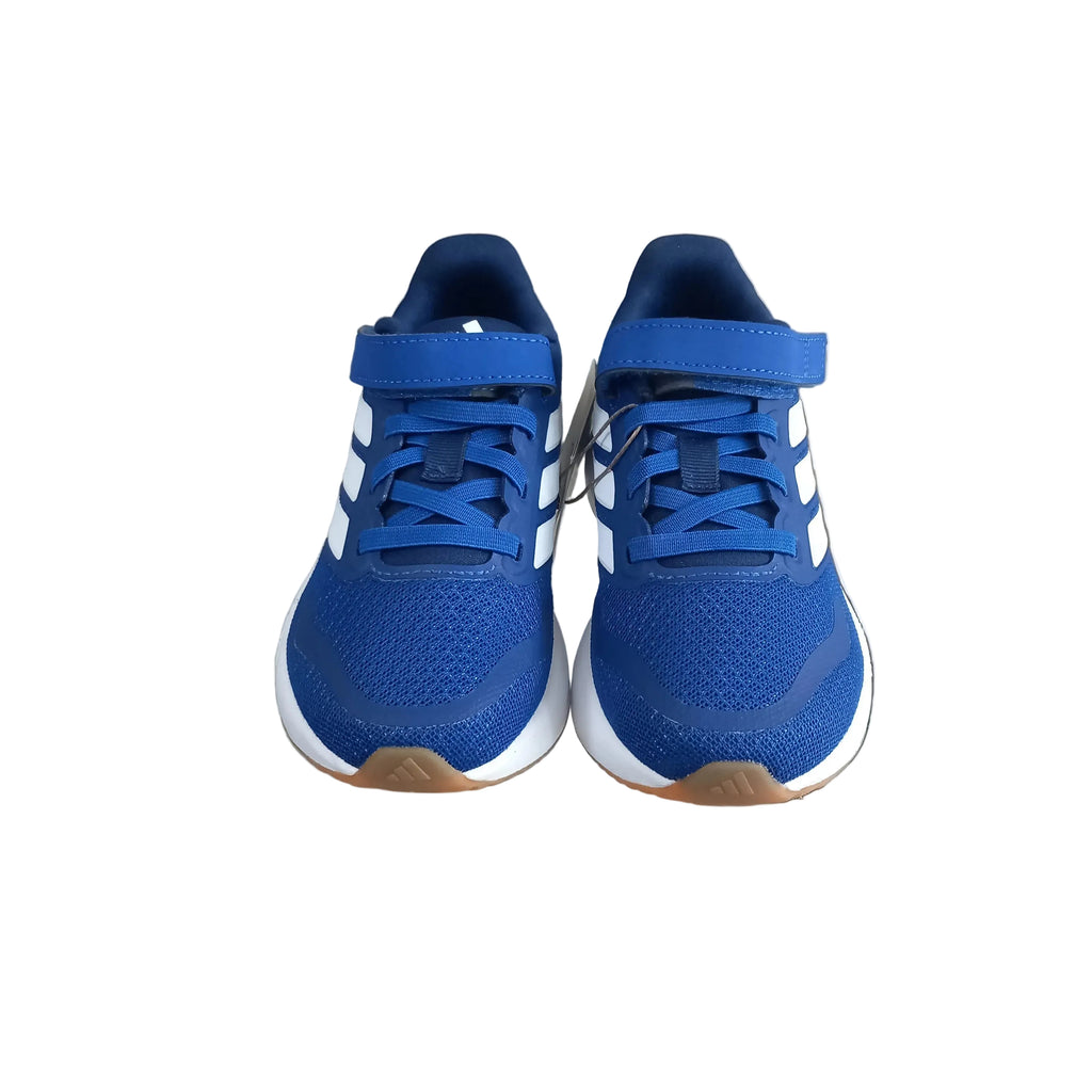 Adidas RunFalcon 5 scarpe running bambino dettaglio chiusura 