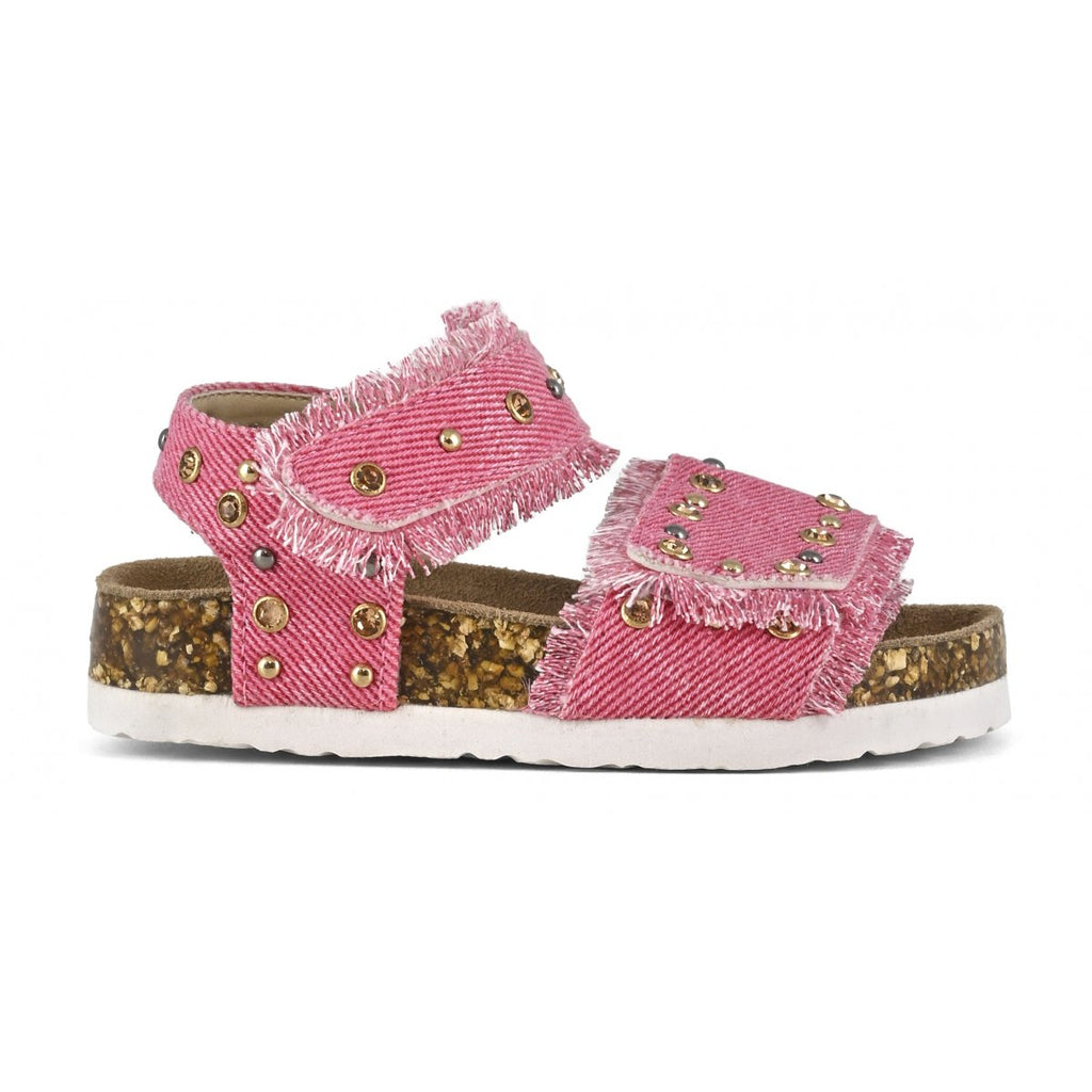 Colors Of California Sandalo Baby Denim - Bambina
