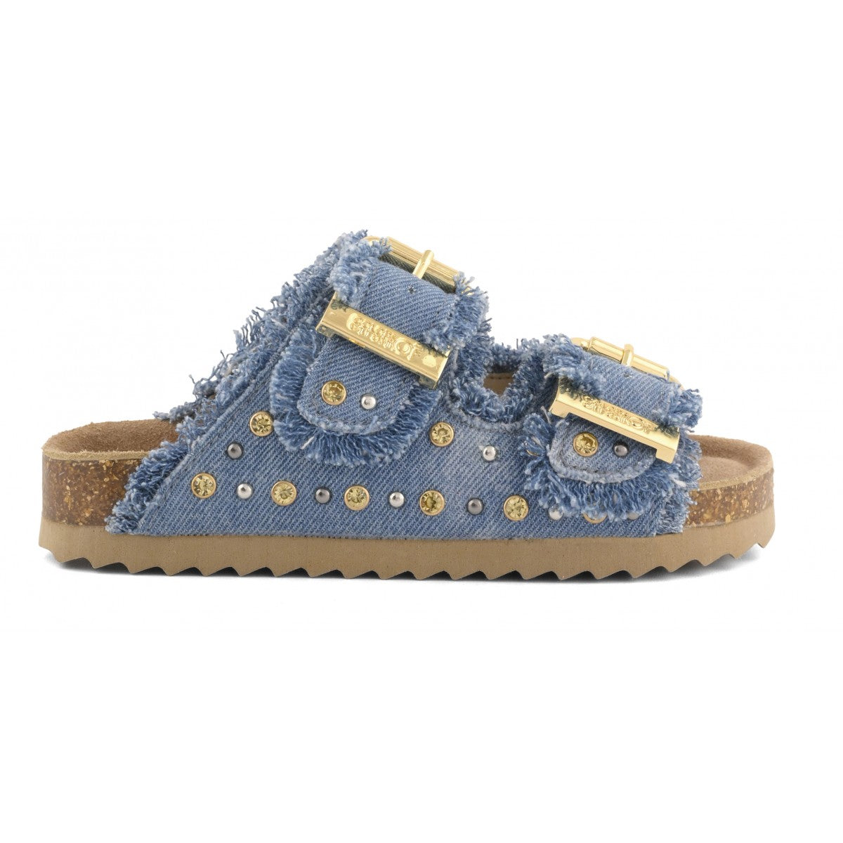 Sandalo doppia fascia Colors Of California bambina – abbinamento look estivo
