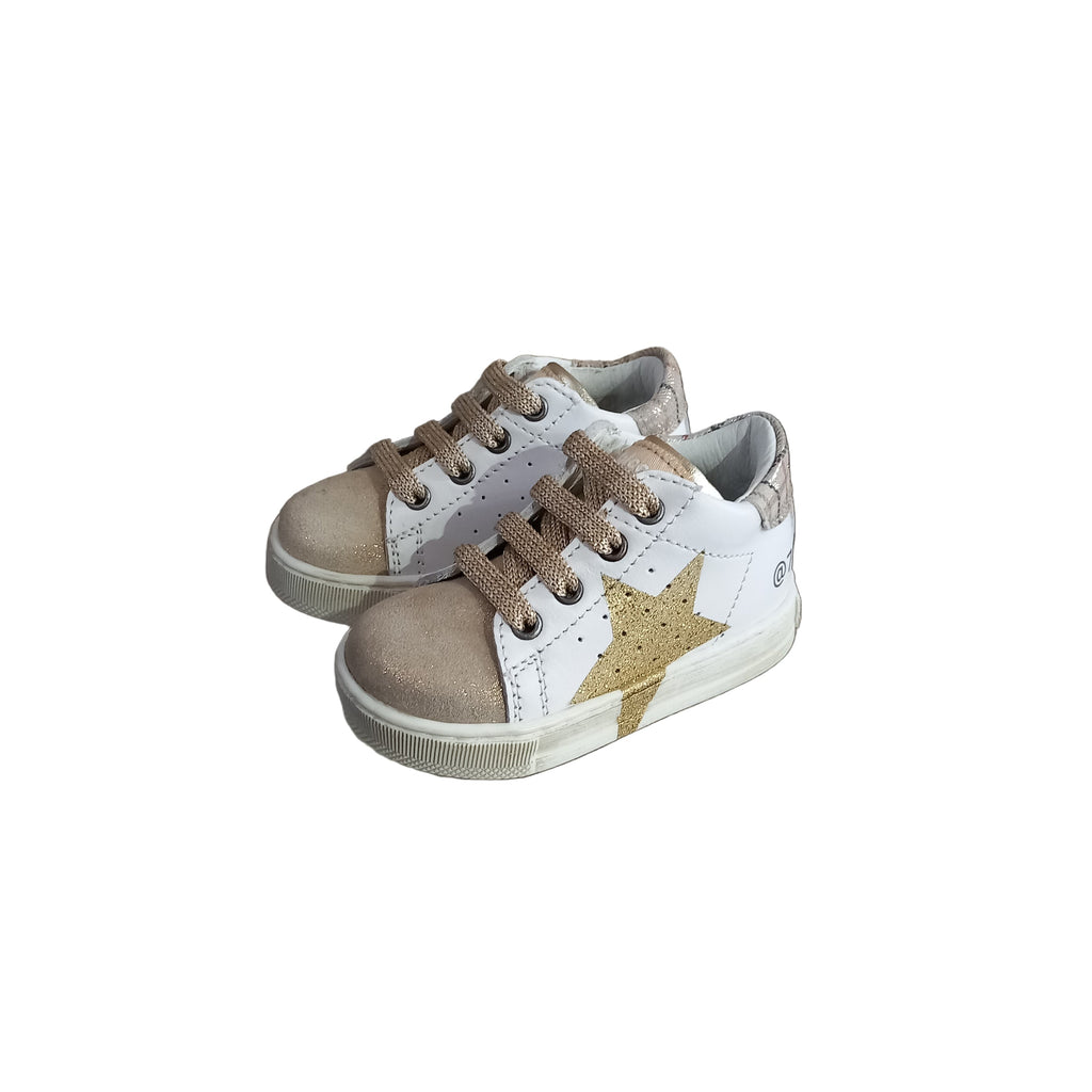 Scarpine Falcotto Salazar 3 in pelle - scarpe primi passi bambina