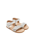 Gioseppo Sandali Barefoot Hiram in pelle traforata per bambina, suola flessibile zero drop